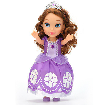 jakks 迪斯尼女孩玩具 升级版小公主苏菲亚娃娃93104