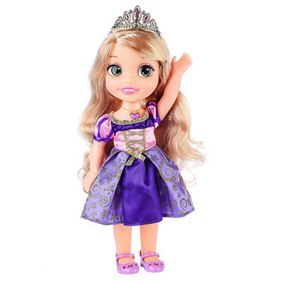 jakks 迪斯尼女孩玩具唱歌公主娃娃Rapunzel 乐佩公主86853
