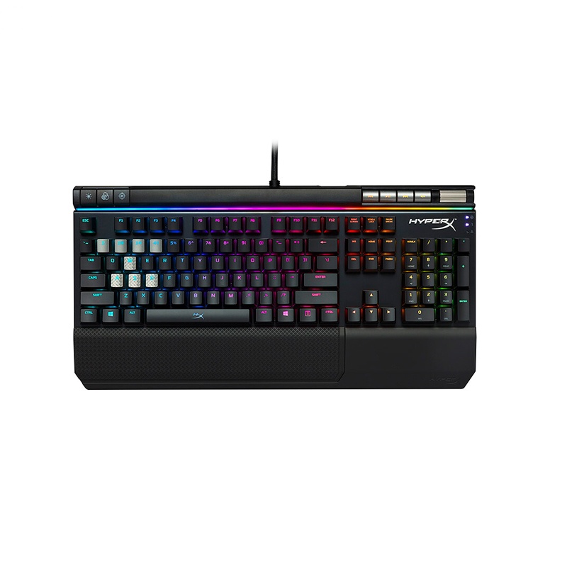 金士顿(Kingston) HyperX Alloy Elite 阿洛伊 精英版RGB Cherry红轴 绝地求生 吃鸡