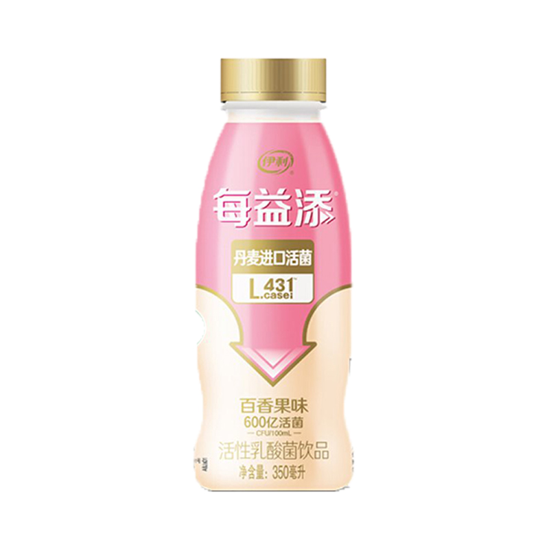 伊利每益添乳酸菌饮品百香果味350ml