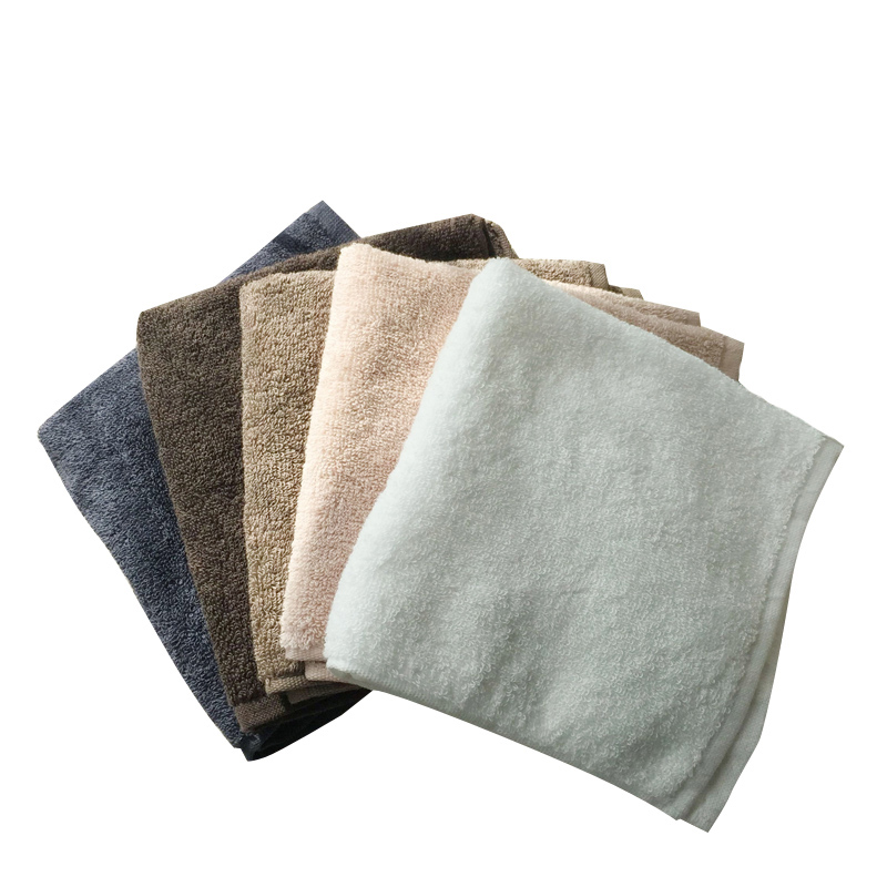 丝蕴(SYOSS)纯棉方巾 宝宝口水巾 儿童洗脸小毛巾 母婴适用 柔软 吸水易干 五色随机发货 34*35CM