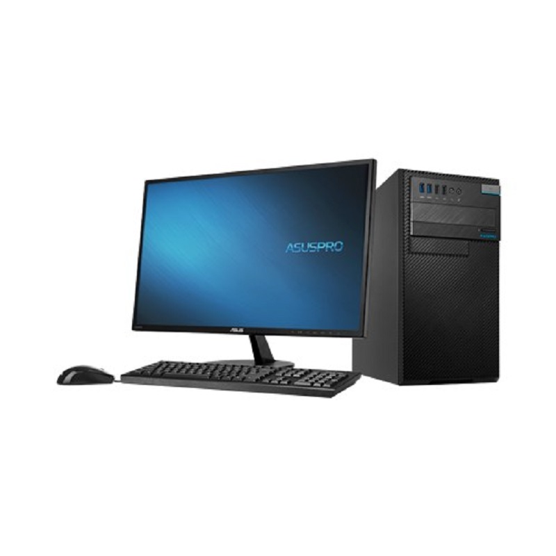 华硕(ASUS)D520MT商用台式电脑(G4400/4G/500G/集显/无光驱/DOS/19.5寸显示器)