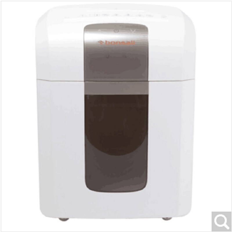 盆景 4S16 碎纸机 白色 碎纸:6张/次/可碎光盘、信用卡、纸、订书针、大头针、回形针