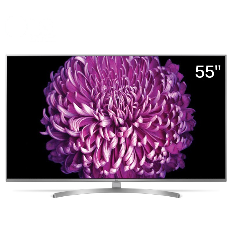 LG电视55UK7500PCA 55英寸 纯色4K硬屏 主动式HDR DTS虚拟超级环绕立体声 金属窄边框设计