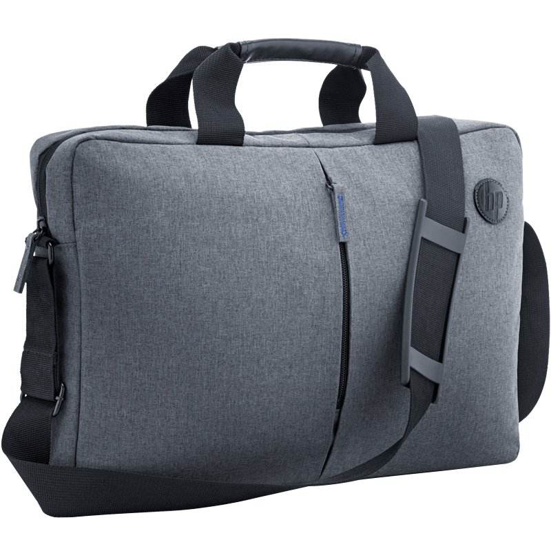 惠普(HP)15.6英寸 K0B38AA 灰色 商务手提电脑包时尚休闲公文包横款单肩斜挎包