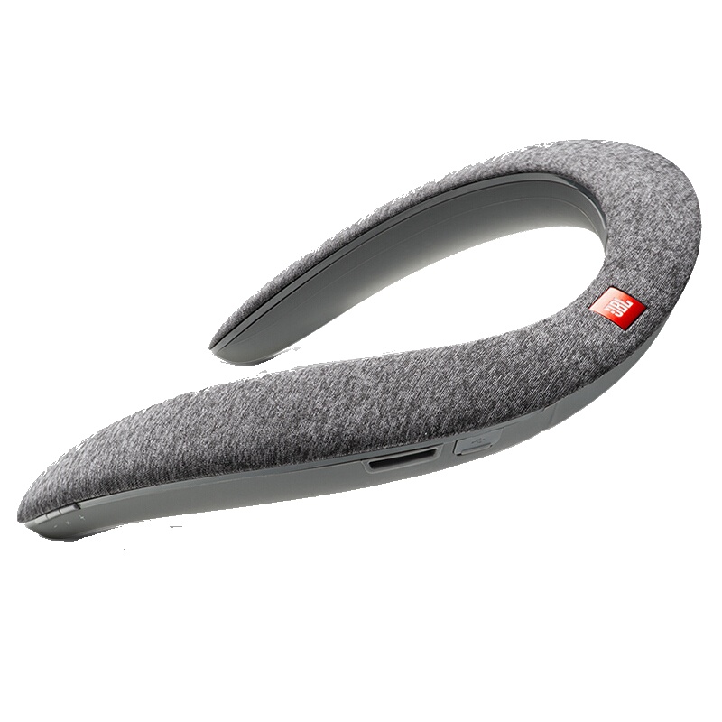 JBL Soundgear 音乐魔环 可穿戴式无线音箱 便携式蓝牙音响 低音炮 游戏音箱 灰色