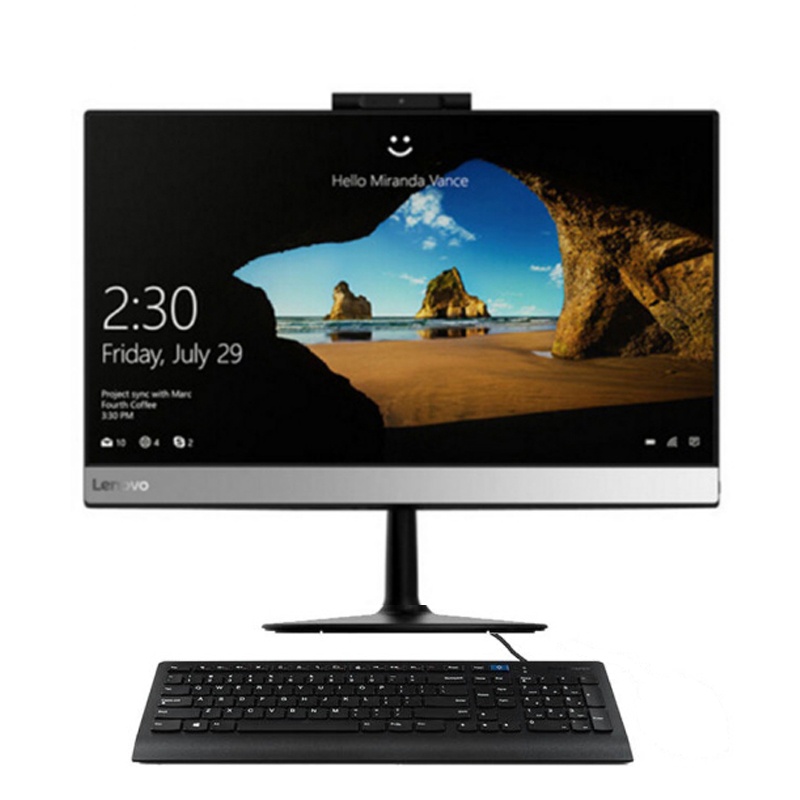 联想(Lenovo) 扬天商用S4250 21.5英寸台式电脑一体机(I3-7100T 4GB 1TB 集显 无光驱 W10)三年保