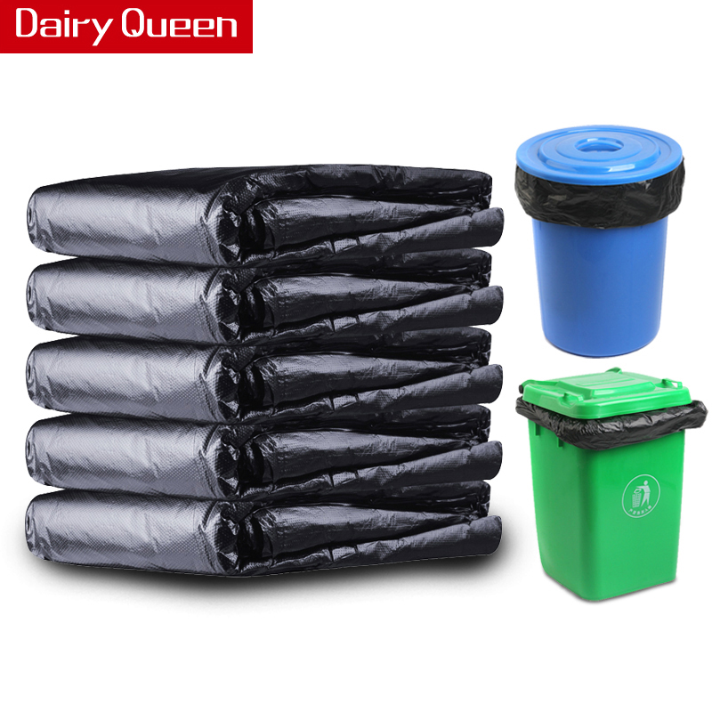 大黑垃圾袋塑料袋卫生袋70*90cm大垃圾袋物业垃圾袋