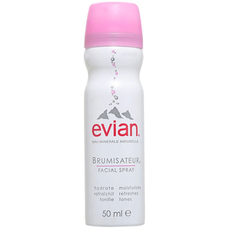 Evian依云天然矿泉水喷雾保湿补水50ml 清爽滋润 各种肤质通用