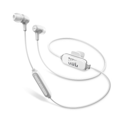 [娜扎同款]JBL E25BT 蓝牙无线耳机 入耳式 设备兼容 蓝牙耳机 跑步通话 珍珠白色