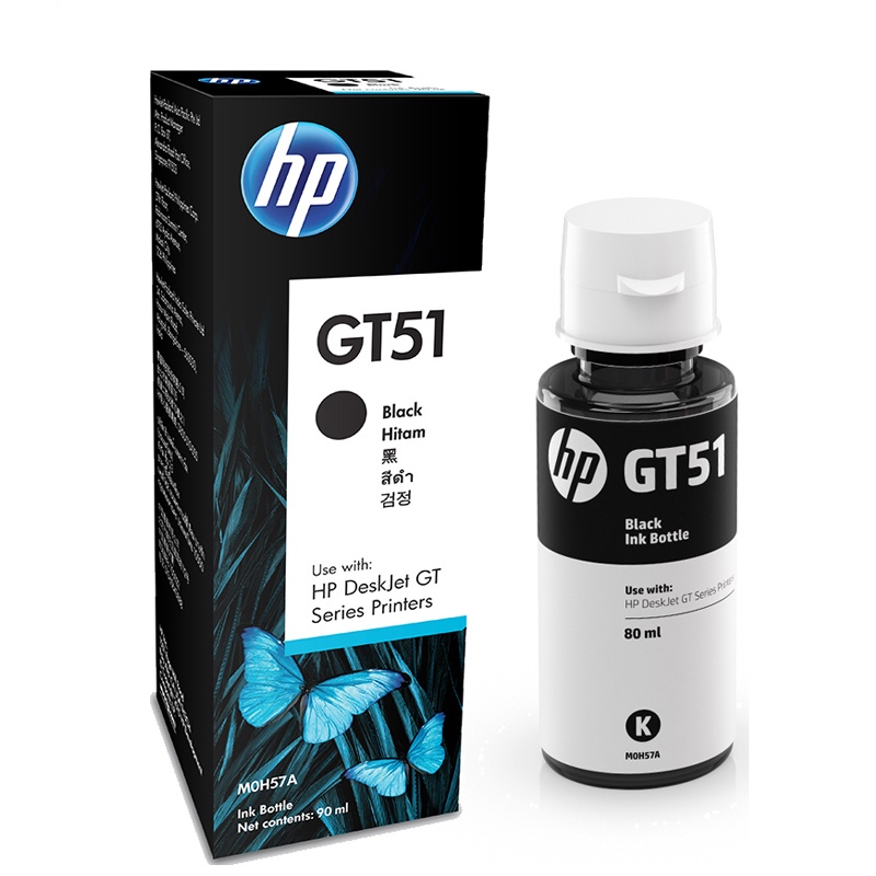 惠普(HP)X4E40AA GT51XL 黑色墨盒 高容墨水(墨盒/墨水)(适用 HP GT5810 GT5820)