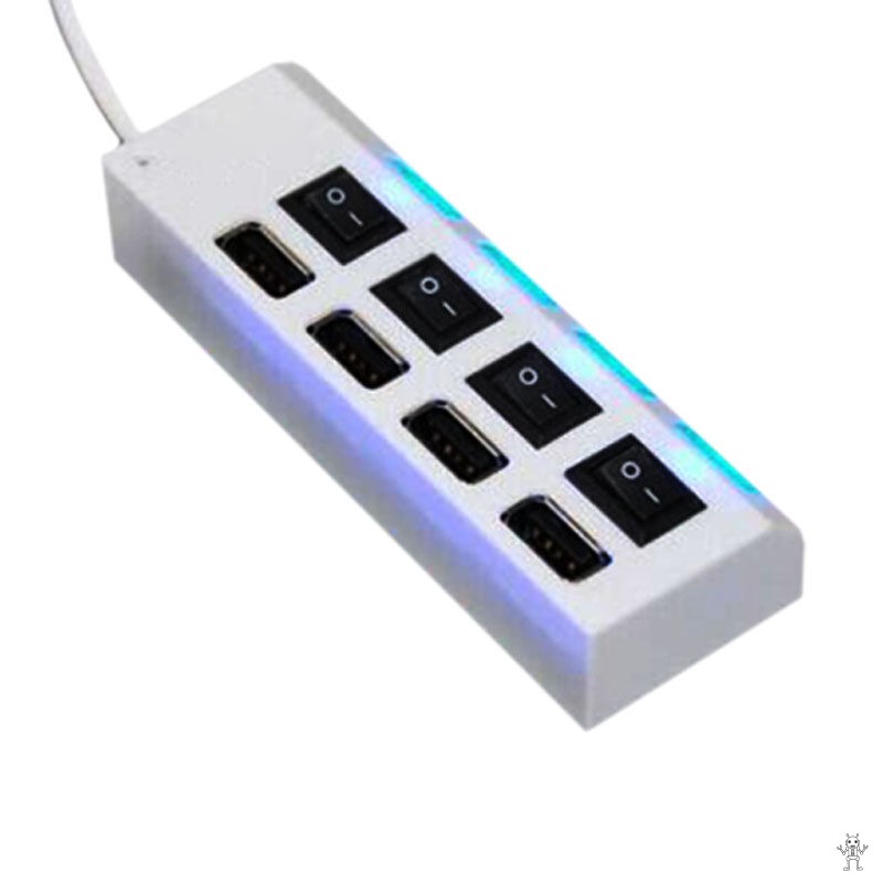 Terris 网络交换器分流器网线分线器 家用集线器 黑色