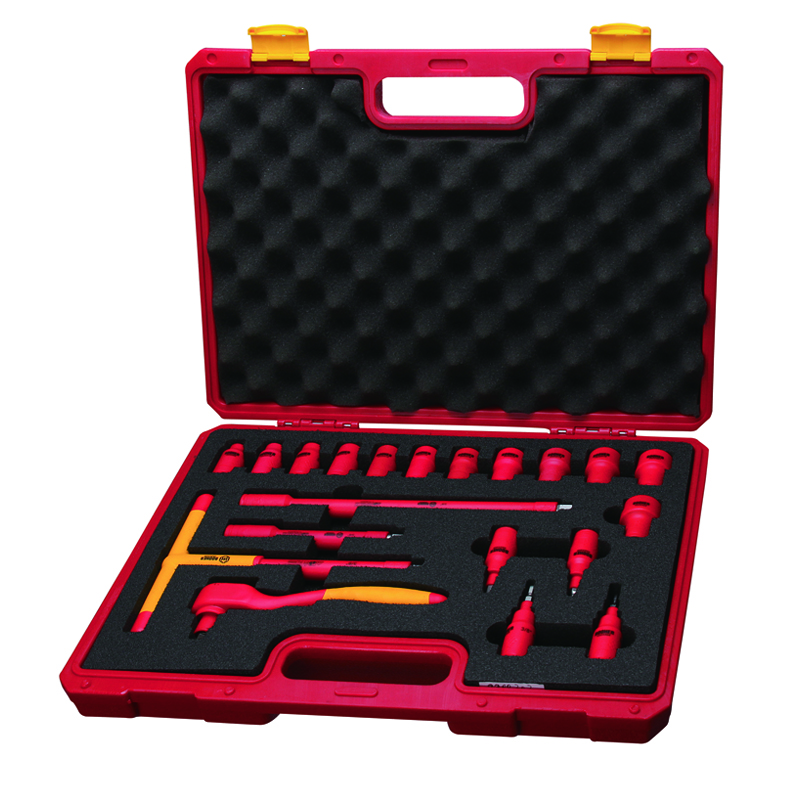 工具库 宝合BOOHER 20件套 3/8寸系列绝缘工具组套 0200302