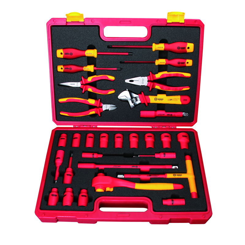 工具库 宝合BOOHER 29件套 1/2寸系列绝缘工具组套 0200307