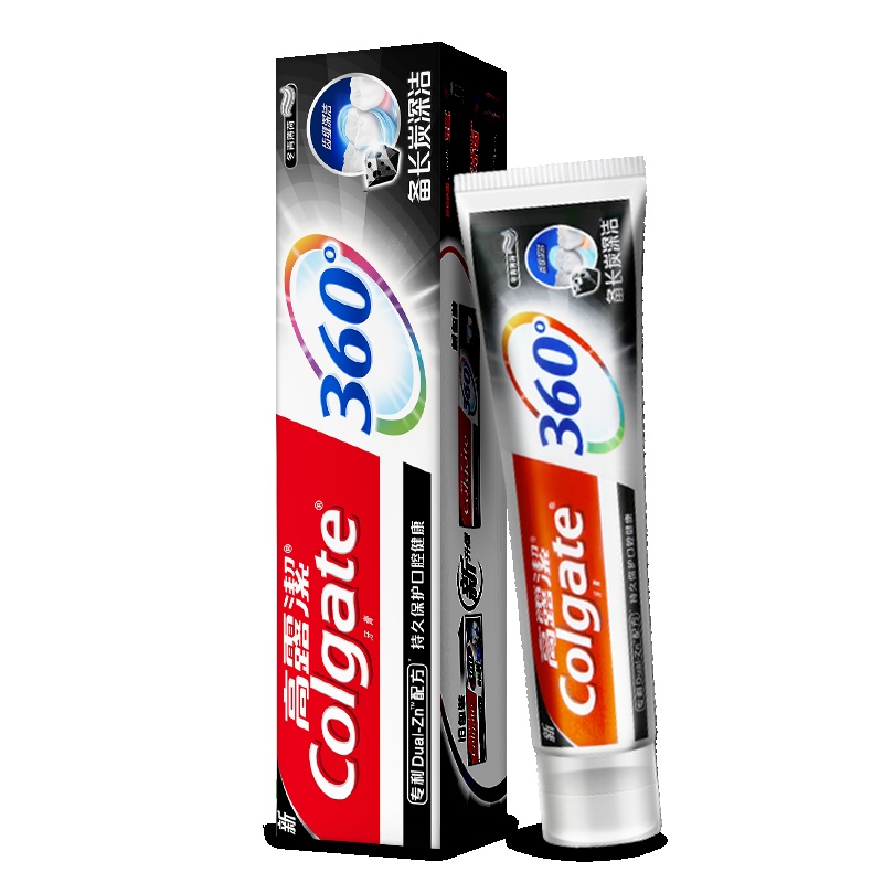 高露洁(Colgate)360备长炭深洁牙膏200g