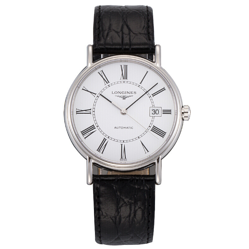 浪琴(LONGINES) 瑰丽系列 独立日期视窗 机械男表L4.921.4.11.2