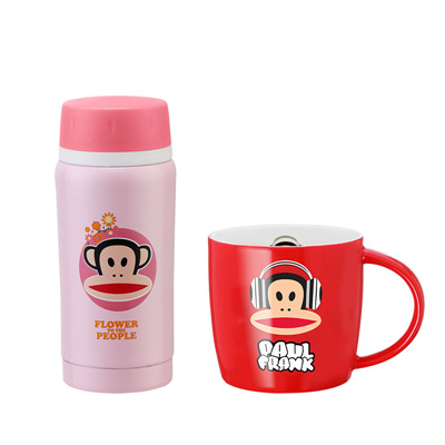 大嘴猴(Paul Frank) 保温杯+马克杯幸运星套装 PFC501T-2