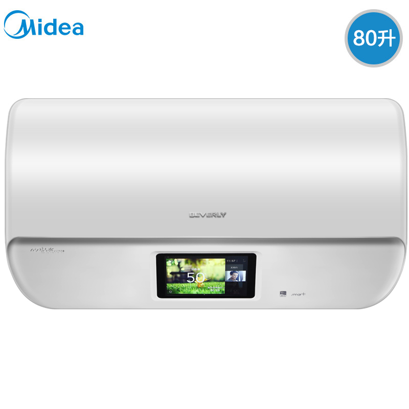 美的(Midea)80L比佛利 F80-30EQ2(HEY) 3000W电热水器 家用储水式速热智能遥控
