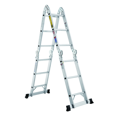 工具库 稳耐WERNER M1ACN系列 136公斤工业级 折叠式多功能梯 万能梯 M1A-6-12BCN