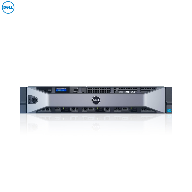 戴尔(DELL) R730服务器2*E5-2620V4/16G*2/600G*3/495W*2/DVDRW/3年QY