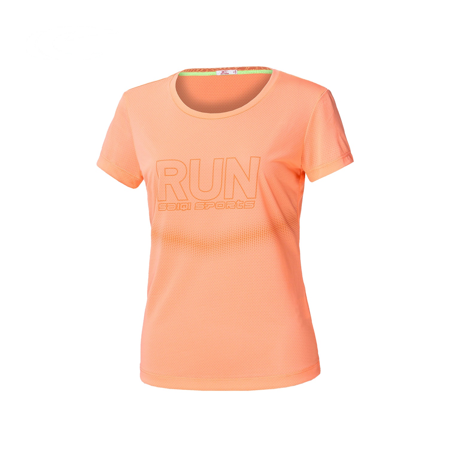 赛琪 短袖T恤女夏季女士透气冰爽跑步训练韩版学生运动短袖T恤上衣116410