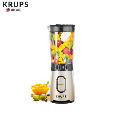 Krups迷你搅拌机KB255A80家用果蔬榨汁机干磨绞肉辅食机自动断电食品级AS材质