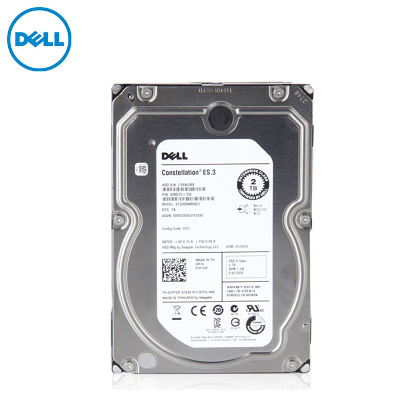 戴尔(DELL) 服务器/工作站 专用硬盘 (600GB 15K SAS 2.5英寸热拔插企业级)