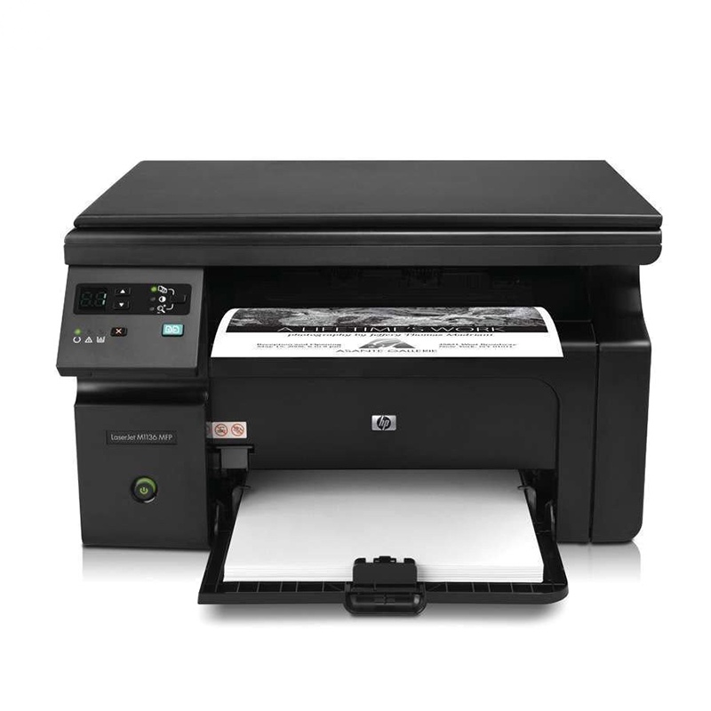 惠普(HP)LaserJet Pro M1136 黑白多功能激光一体机 (打印 复印 扫描)
