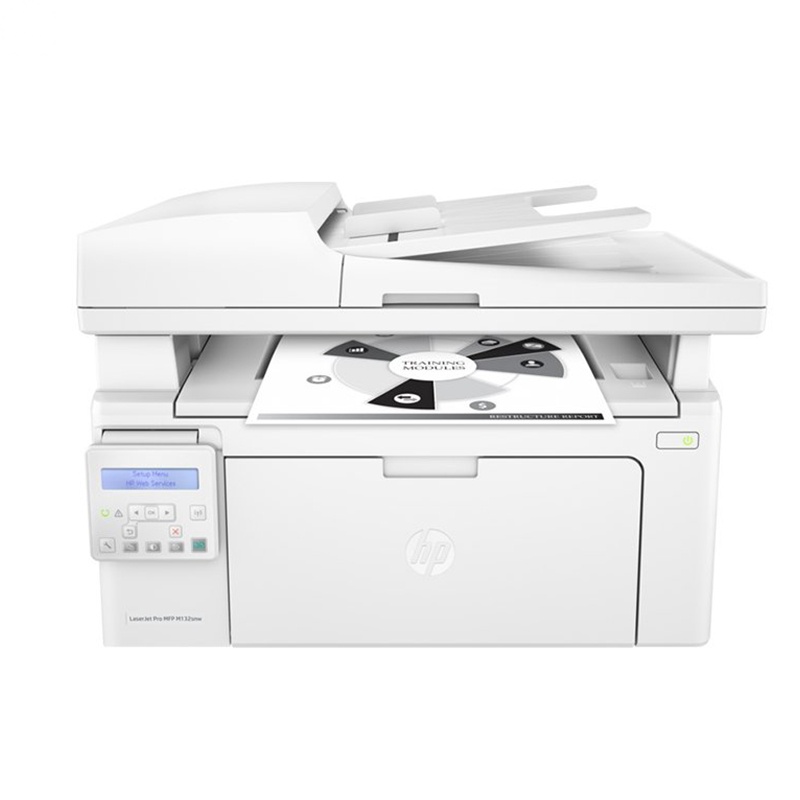 惠普(HP)LaserJet Pro MFP M132snw 黑白多功能一体机(打印 复印 扫描 )