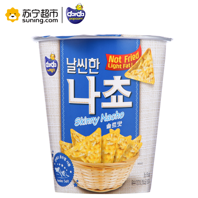 韩国进口 德拉达(Darda) 咸味超薄非油炸玉米片(膨化食品)35g