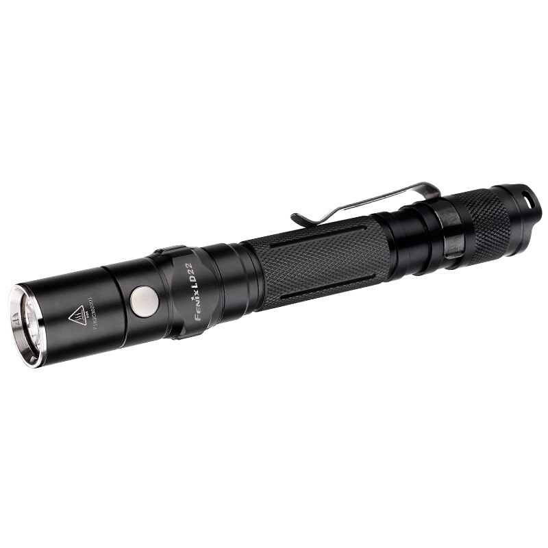 Fenix 菲尼克斯 LD22 2015黑色 2*AA LED手电筒300 流明,含手电套、手绳、备用O圈(不含电池)