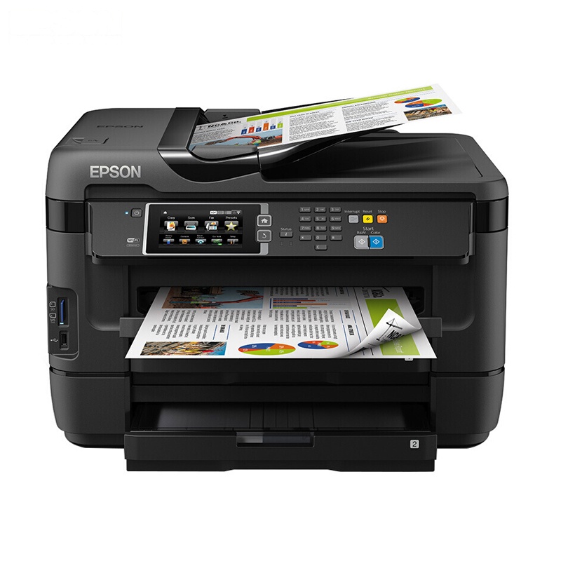 爱普生(Epson) WF-7621 彩色喷墨一体机(打印 复印 扫描 传真)