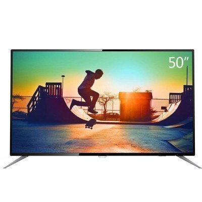 飞利浦(Philips)50PUF6152/T3 50英寸4K超高清 智能 LED平板液晶电视机 环绕式音效 HDR