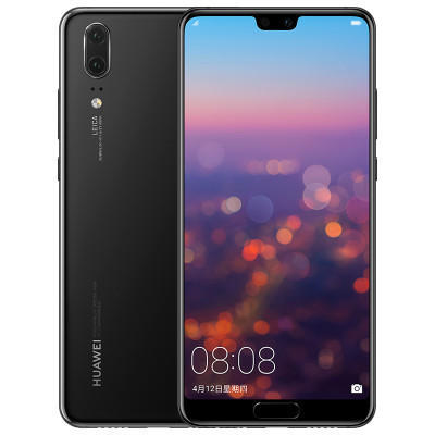 HUAWEI/华为 P20 6GB+128GB亮黑色移动联通电信4G手机