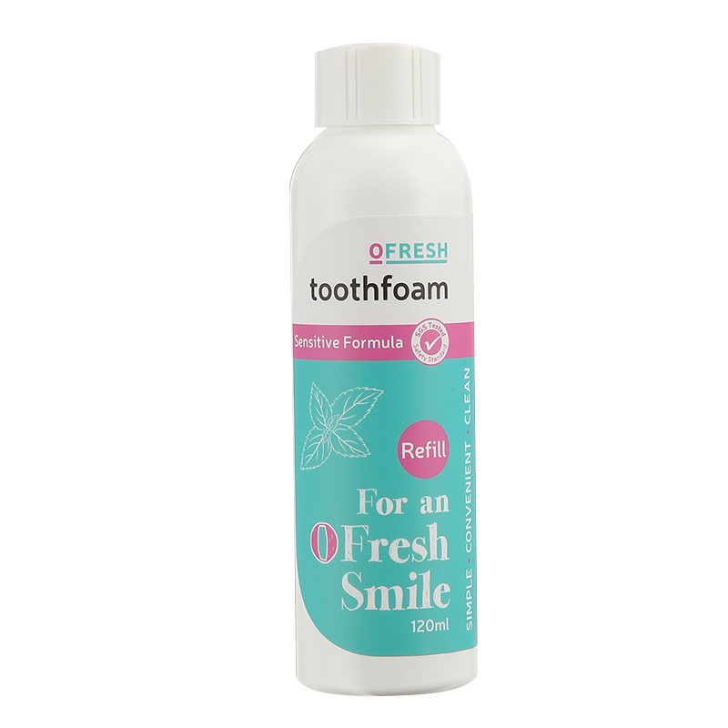 Ofresh噢新敏感性配方泡泡牙泡补充装120ml