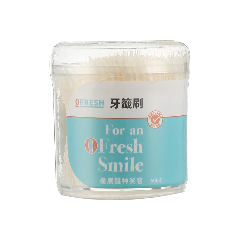 Ofresh噢新牙签刷600支装