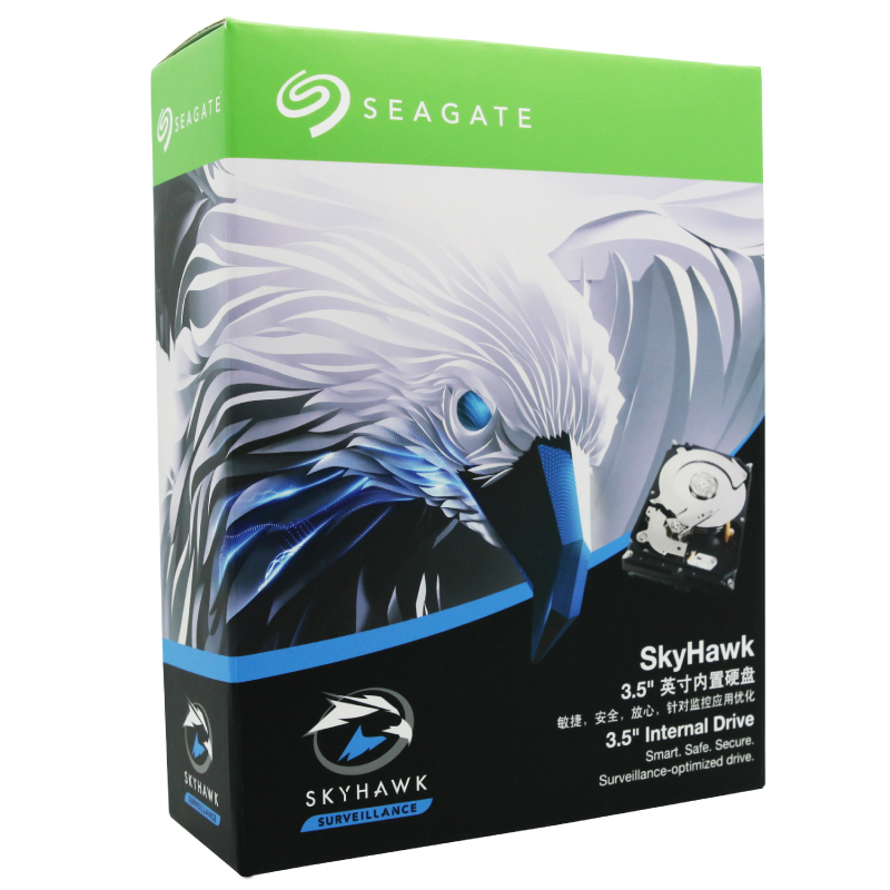 希捷 (SEAGATE) 酷鹰系列 1TB 5900转 64M 台式组装机企业NAS监控机械硬盘