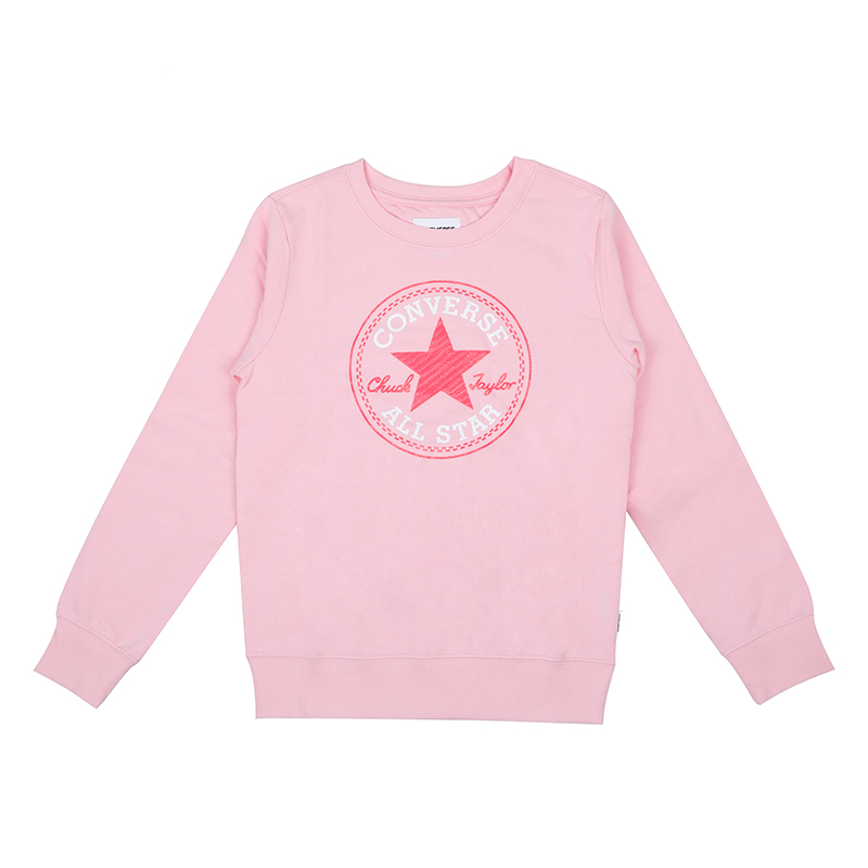 匡威（Converse）2018春女大童圆领套头卫衣 81112HO590A6A