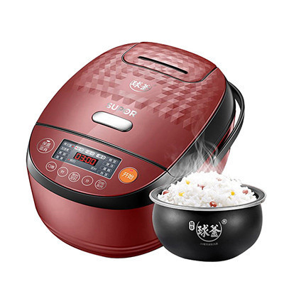 苏泊尔(SUPOR)电饭煲CFXB40HC813-120 4L/升精铁不粘 球釜内胆 IH电磁加热 预约功能电饭锅家用
