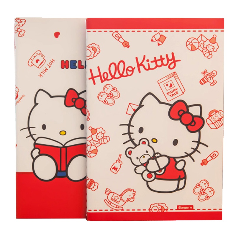 广博(GuangBo)KT81002 记事本5本 25K/40张hello Kitty猫软抄本 日记本 笔记本子 本册