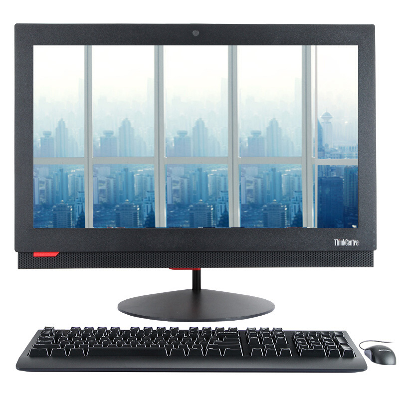 联想(Lenovo)M818z-D016一体机电脑I5 8G 1TB+128G固 2G独显 DVDRW 无系统 三年SC