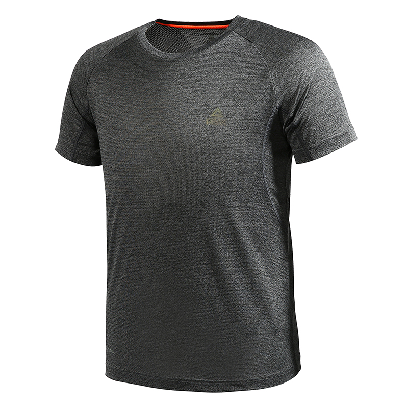 匹克(PEAK) 男圆领短袖运动T恤男士 夏季舒适宽松上衣 新款潮流跑步打底衫男子DF681345