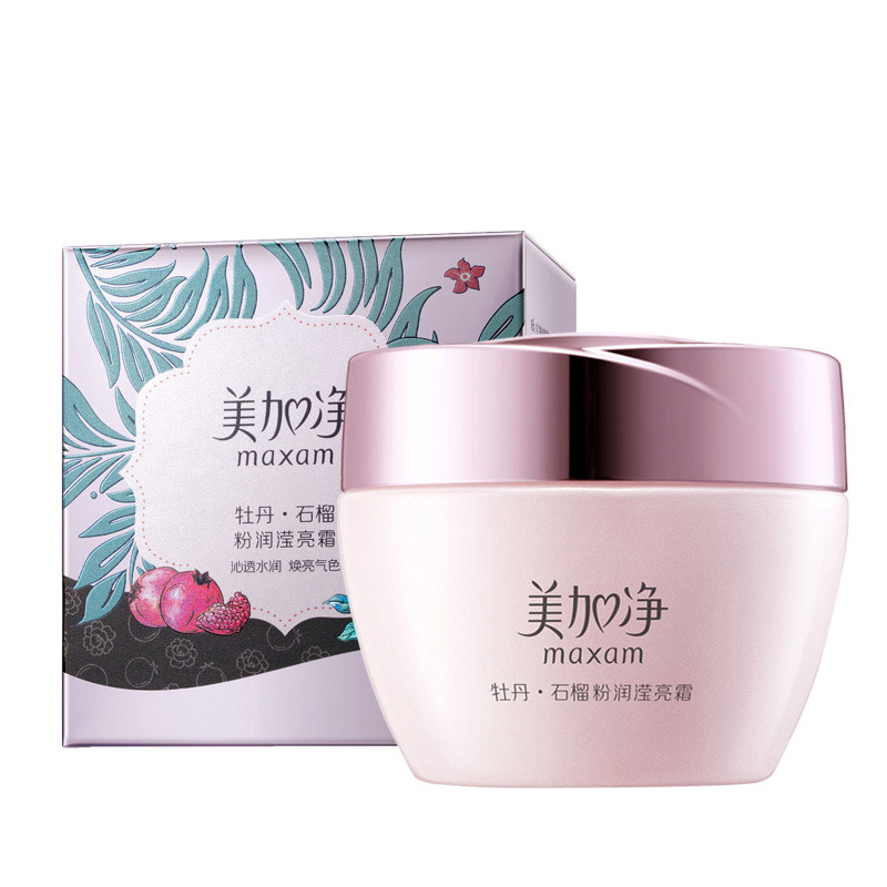 美加净(MAXAM) 牡丹 石榴粉 润滢亮霜 80g (单位:瓶)