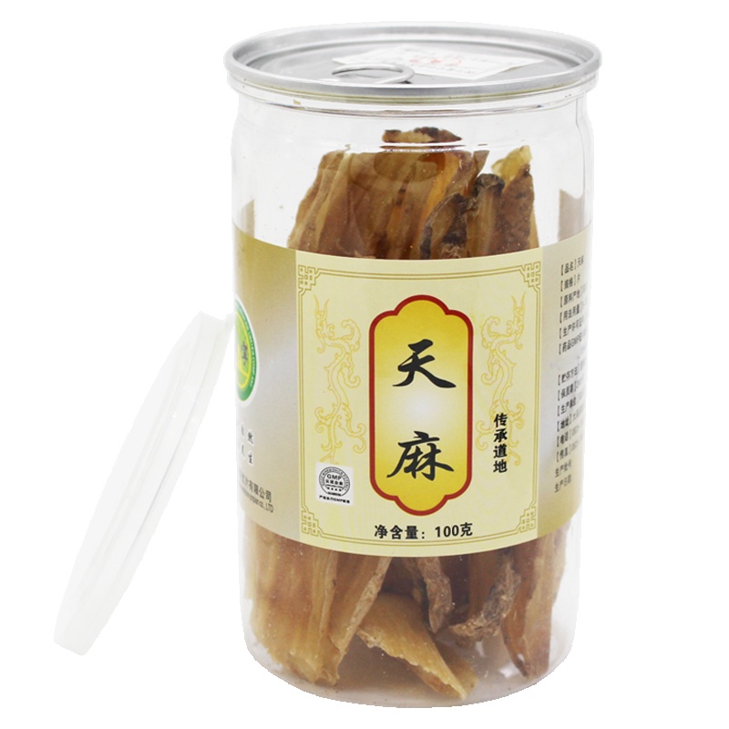 滋宁 无硫天麻片 100g/瓶 四川平武天麻