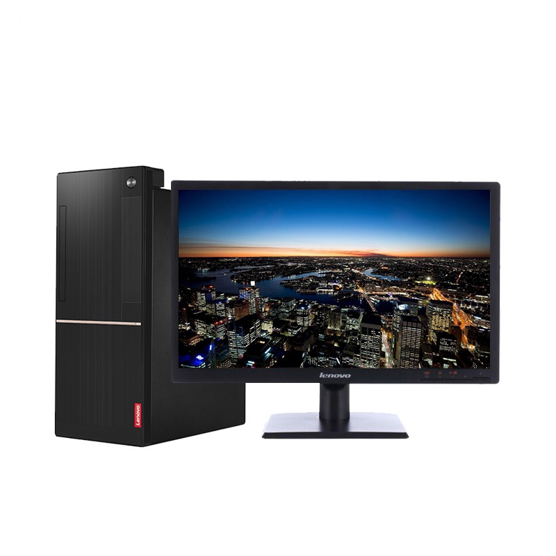 联想(lenovo)扬天T4900d台式电脑+20WLED(I5-7400 8G 1T 2G独显 刻录 项目)