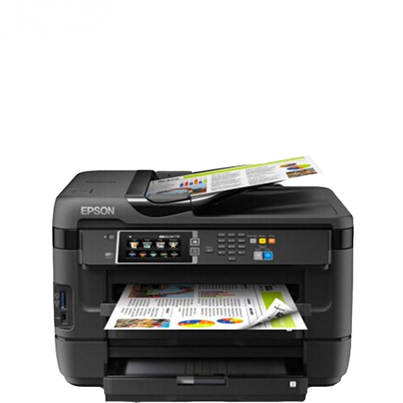 爱普生(EPSON)wf-7621彩色喷墨打印机一体机无线打印复印扫描传真A3+幅面