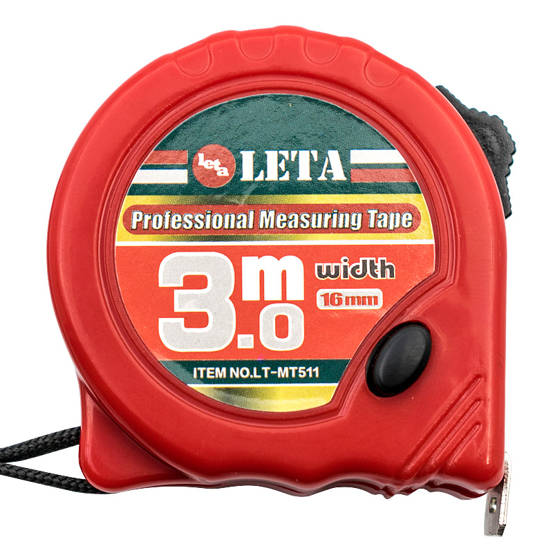 [苏宁自营]勒塔(LETA)3m/米钢卷尺 盒尺 测量工具 LT-MT511