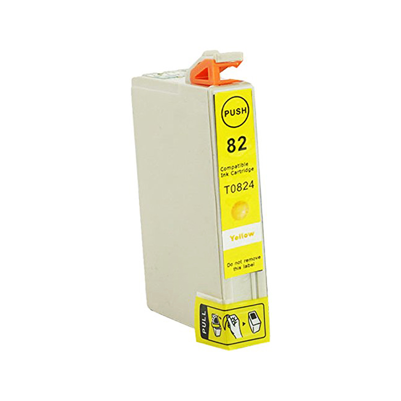 爱普生(Epson) 喷墨打印机墨盒 T0824 适用于R270 黄色