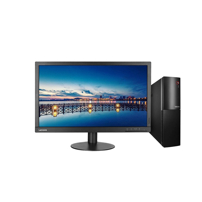 联想 ThinkCentre E75 11CD 19.5英寸台式电脑(G4400 4G 500G 无光驱)