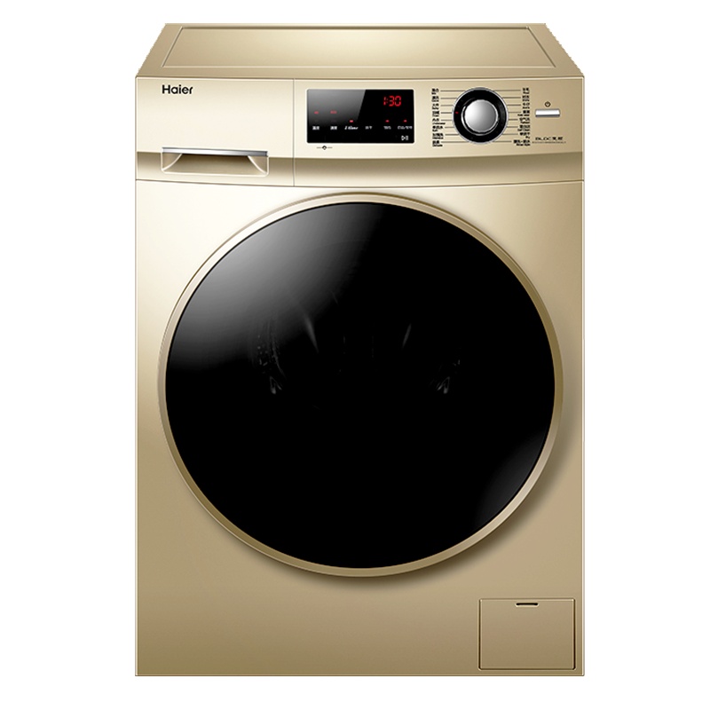 海尔(Haier)10公斤大容量 变频全自动滚筒洗衣机干衣机洗烘一体机 高洗净比 EG10014HBX659GU1
